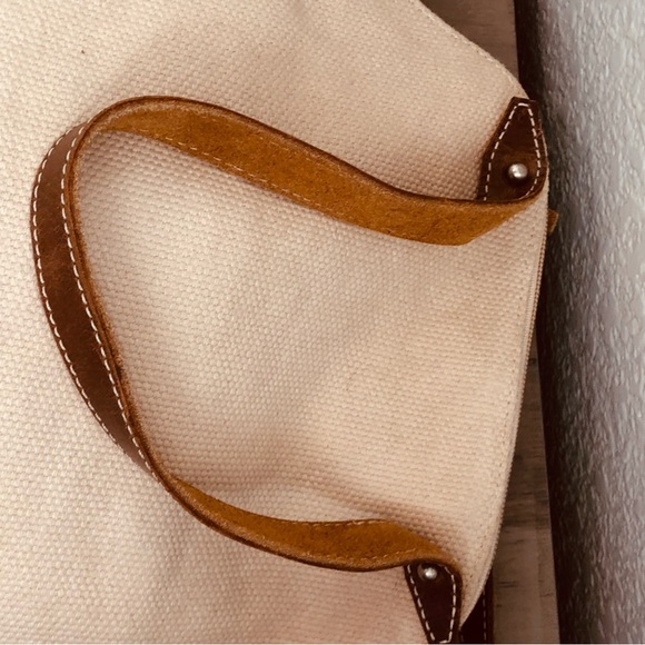 Le Papillon canvas and leather crossbody - Picture 5 of 16